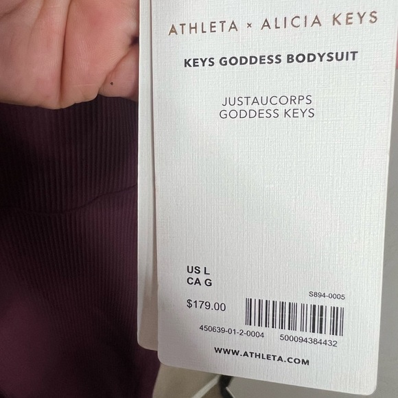 Athleta + Alicia Keys Goddess bodysuit - Picture 3 of 7